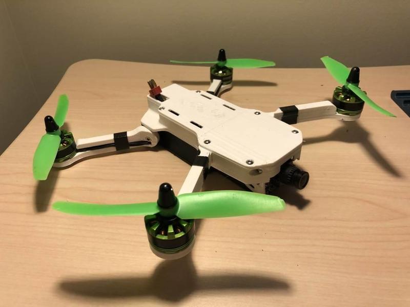 Folding FPV Drone (DJI Mavic Mini-inspired)