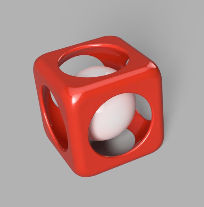 Ball in Cube for Kids version
