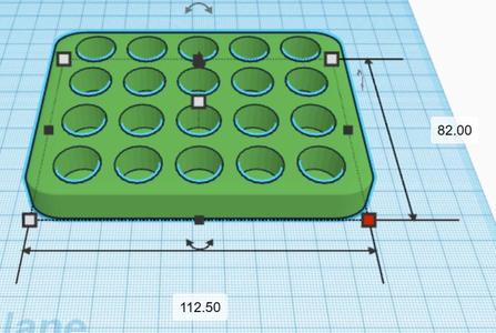 AA battery tray for sterilite drawer