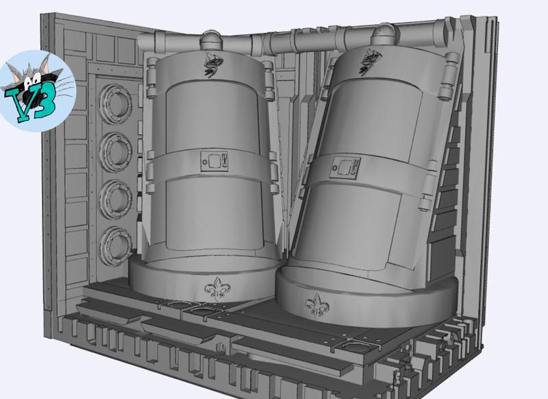 Industrial Gothic Cyrochamber -Room 1