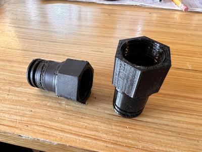 Replacement water connector for Telescopic Brush