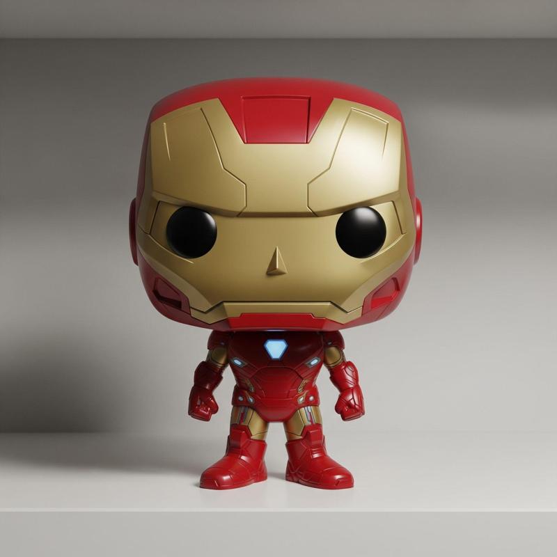 Iron Man Funko Pop - 3D Printable Figurine (STL)