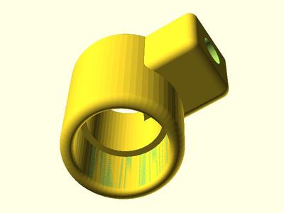 Dual tube brake holder