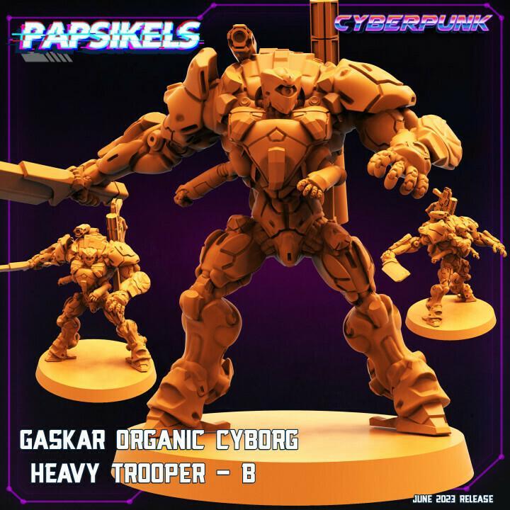 GASKAR ORGANIC CYBORG HEAVY TROOPER