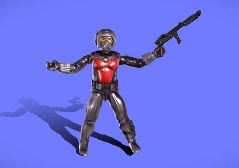 1985 GI-JOE COBRA-FROGMAN - 3D SCAN