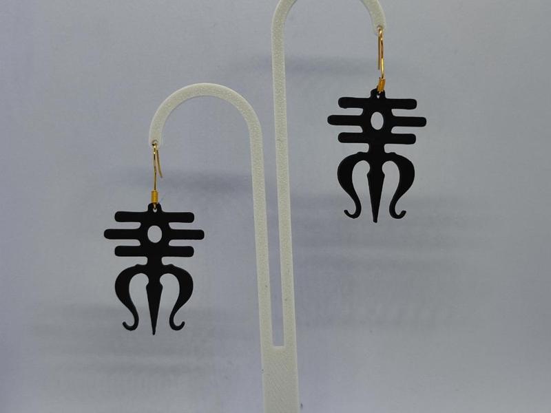Sacred Trishul Earrings