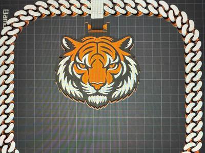 Tiger Logo Chain