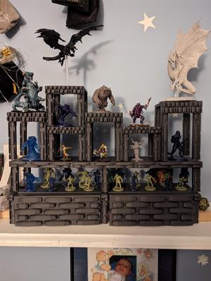 Miniatures display (D&D)