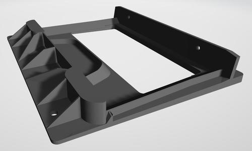 Luba 2 garage adapter for a self-build garage with flat board