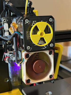 Extruder Indicator Spinner Ender 3 V3 SE Radioactive Sign