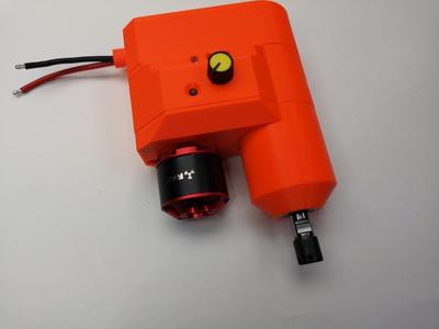 CNC 3018 upgrade with BLDC motor spindle with ER8 spring collet chuck