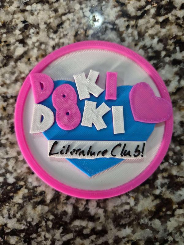Doki Doki Literature Club! Keychain + Magnet