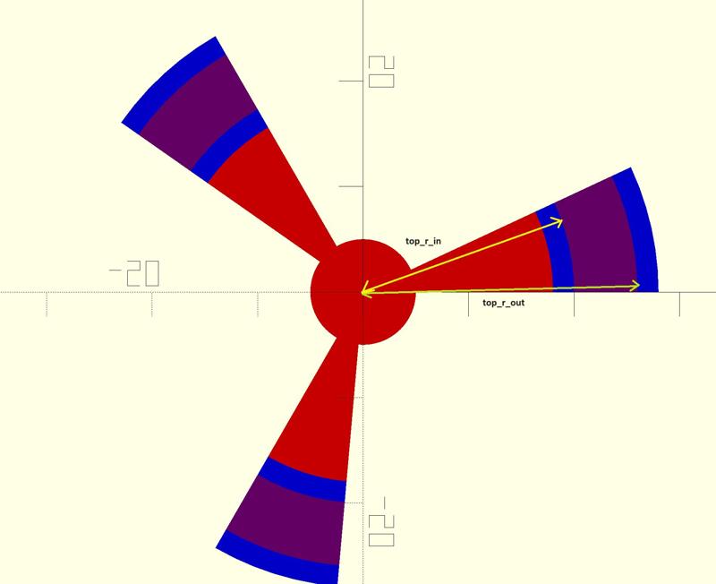 Parametric cup stacker
