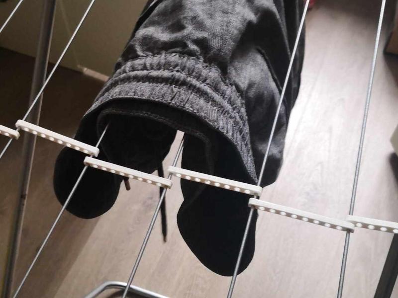 Clothes rack spacers