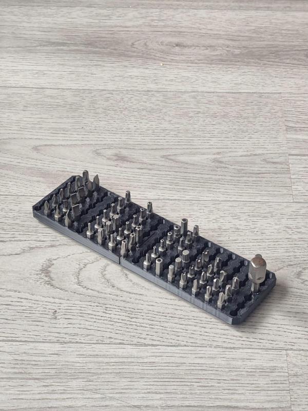 Qbrick Hex Bit Organizer Trey/bin