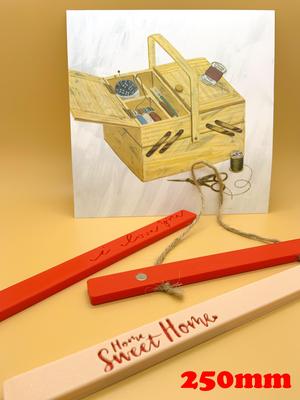 Magnetic Poster Hanger with script "Home" 250mm_LostTraverlerLee