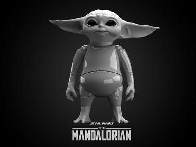 BABY YODA | GROGU | FIGURE POSABLE | THE MANDALORIAN (BETA)