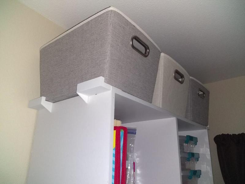Rimmed Shelf Extension