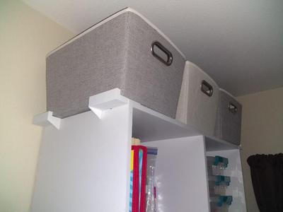 Rimmed Shelf Extension
