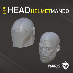 Head Helmet Mando