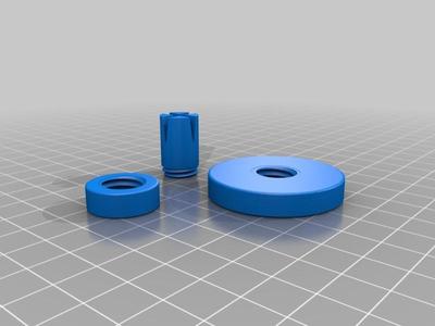 Coral frag plug with removable top
