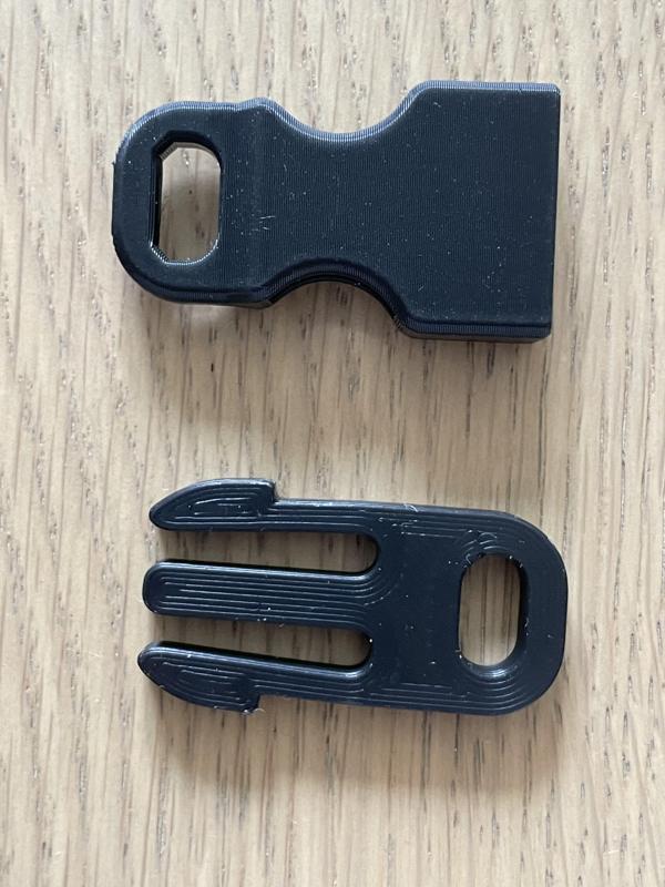 Plastic Buckle  - More Secure Male Part Remix