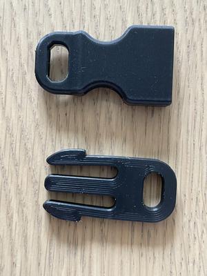 Plastic Buckle  - More Secure Male Part Remix