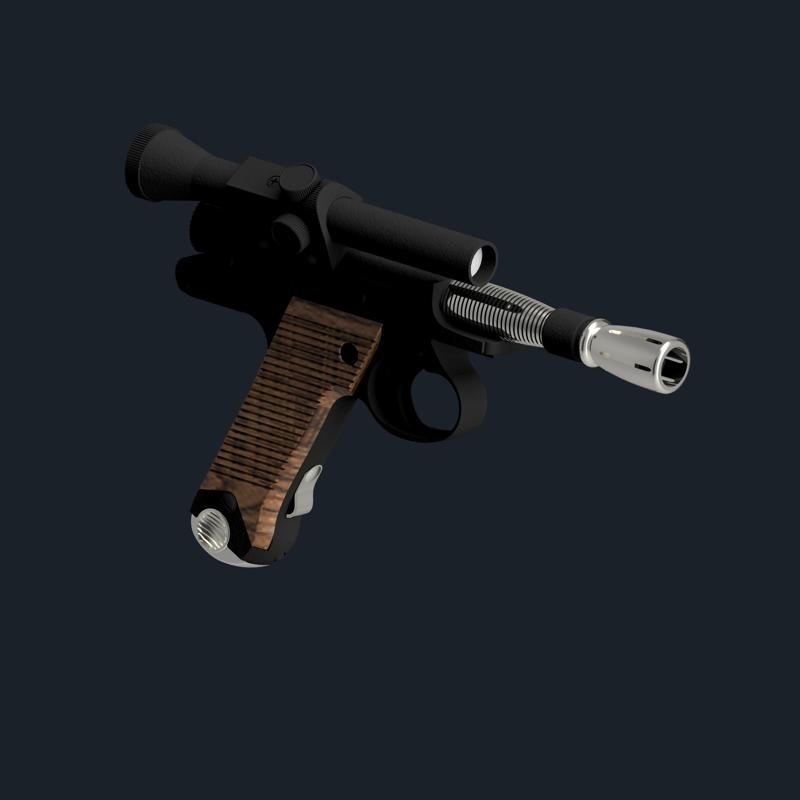 Cara Dune Blaster Cosplay Prop