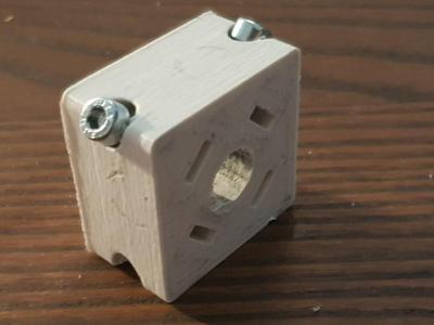 10mm bar threading jig (collet block)