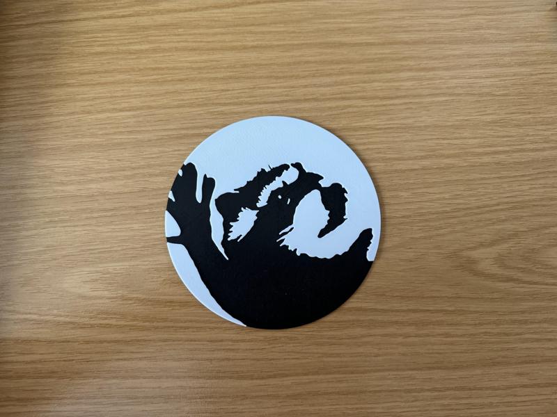 Pedro Racoon 2D Plate