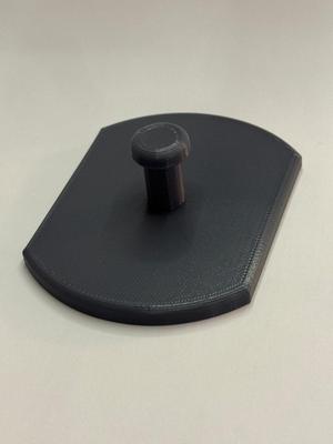 Tape mounted wall hook