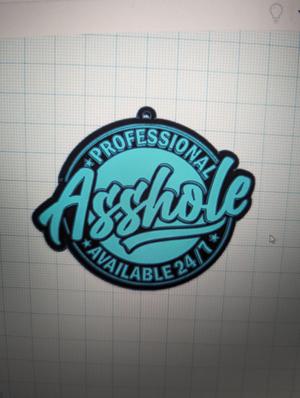 A**Hole keychain