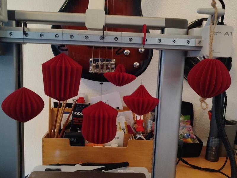 Tree Ornaments Paper Style