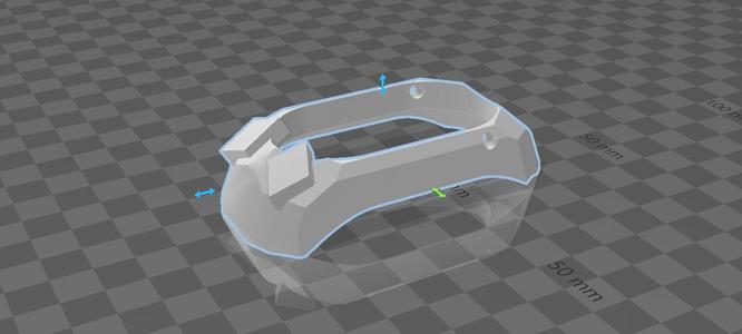 Friction fitted Magwell for hi capa airsoft gun