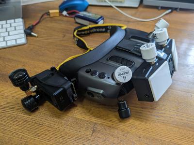 Goggles X HDZero VRX mount