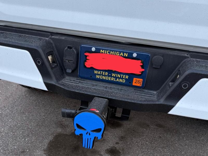 Hitch cover the punisher- REMIXED