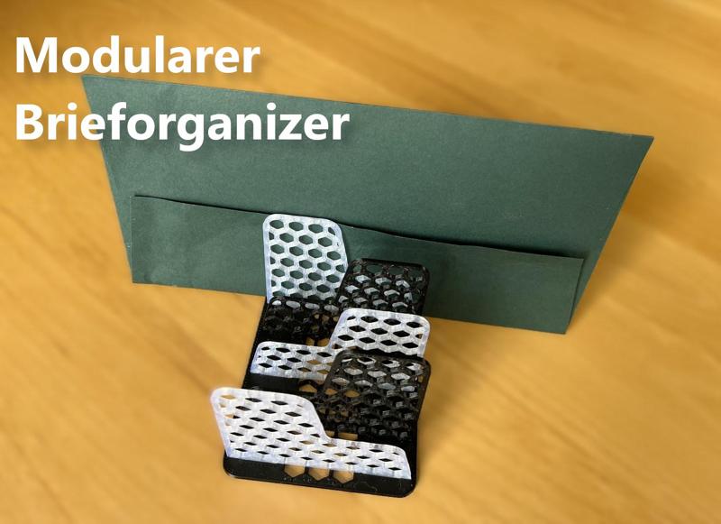 Modularer Brieforganizer/ modular letter rack
