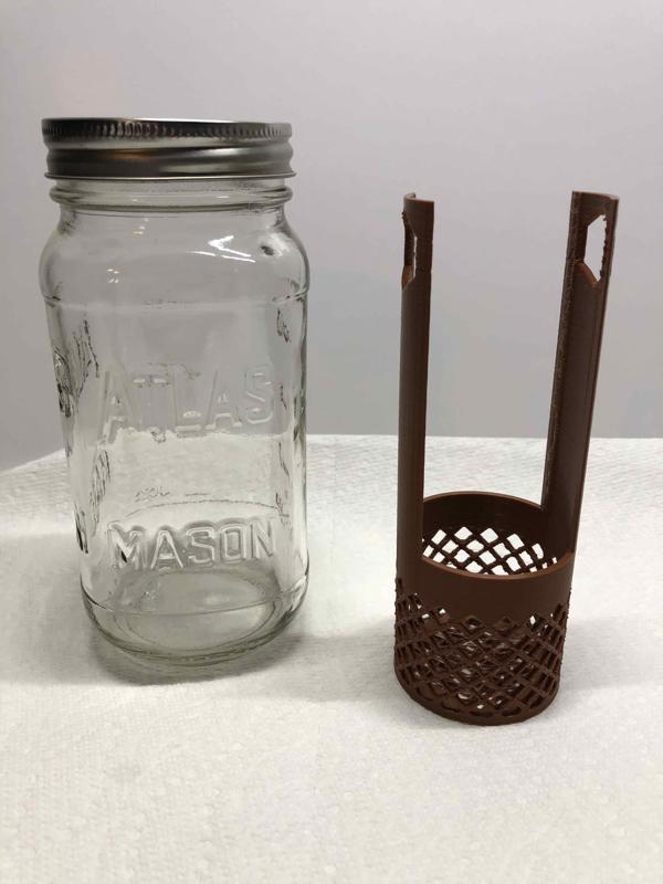 Mason Jar small parts washer