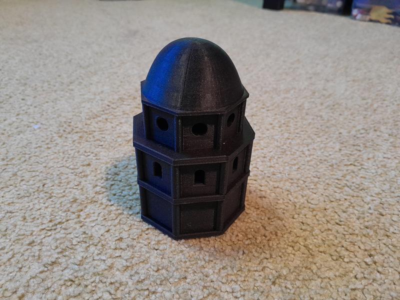 the tower on which dio stood