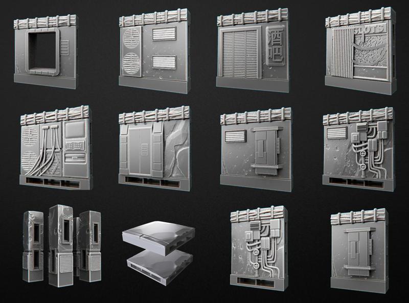 cyberpunk streets openlock