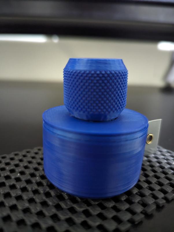 Press Fit Knurled Knob For Roller