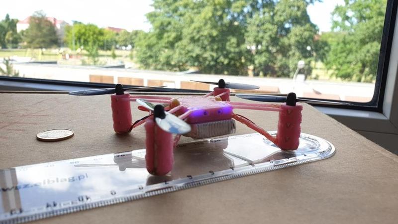 Mini drone frame mod for Hubsan x4 h107
