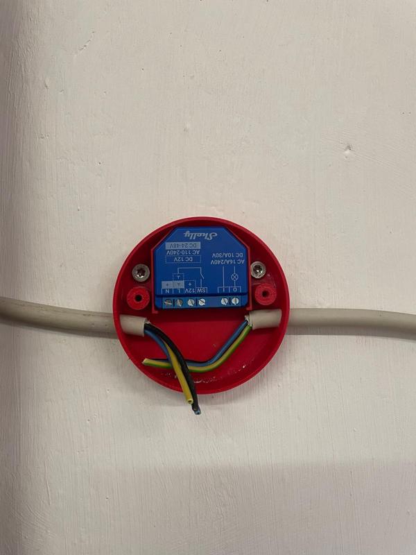 Shelly 1 Plus Wallmount