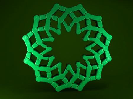 Print in Place Expanding Ring Mechanism