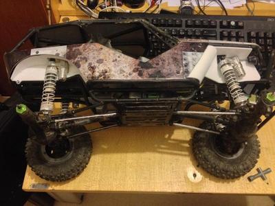 Axial Wraith - Inner cage wings.