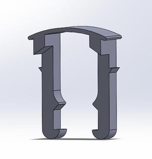 Chevrolet fuel line clip