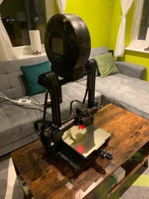 Sunlu S2 (2023) base with controllable fan duct