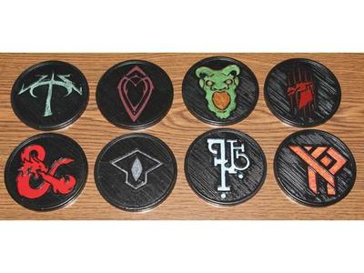 D&D Campaign Coasters