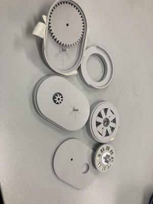 Simple mostly 3D printed generator