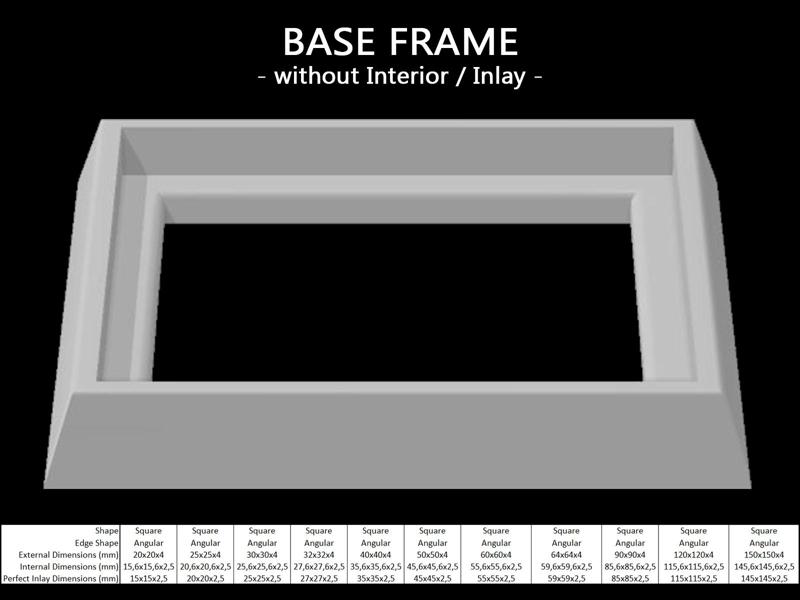 Base Frames without Interior / Inlay